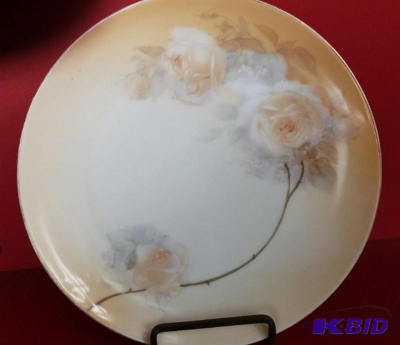 lot 56 image: Vintage Ceramic Plate As Shown-great shape...