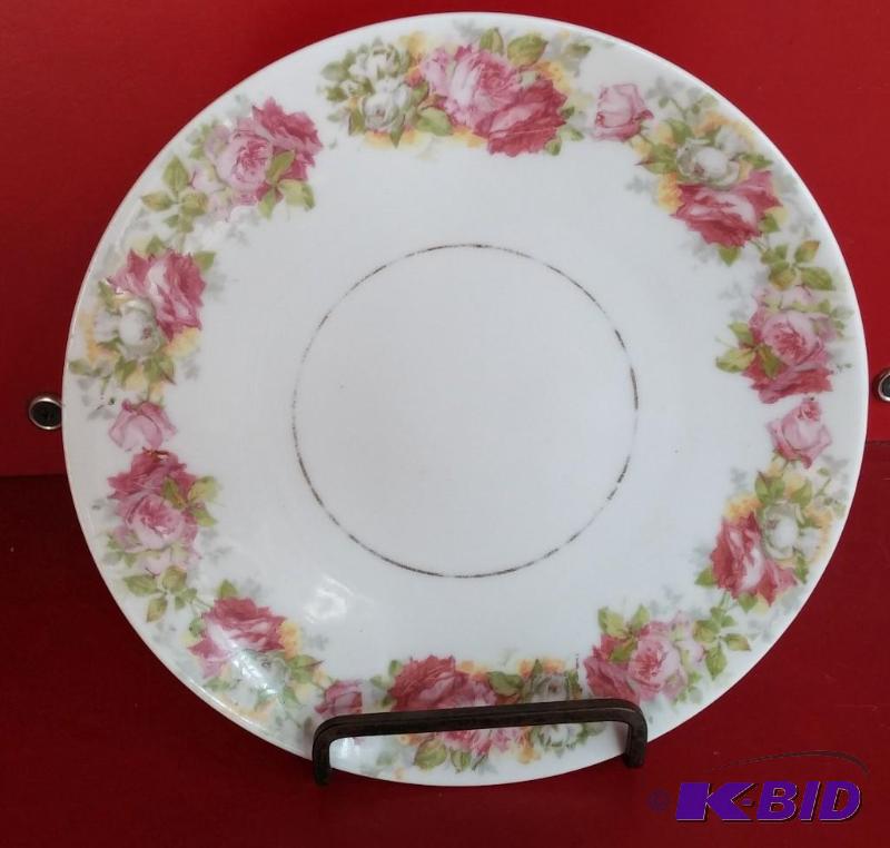 lot 60 image: Vintage Ceramic Plate As Shown-great shape...