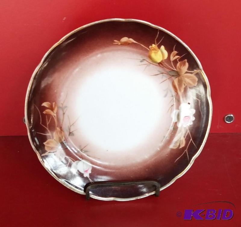 lot 62 image: Vintage Ceramic Plate As Shown-great shape...