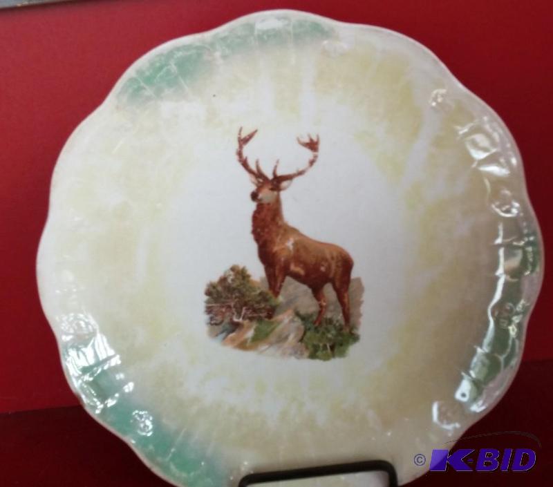lot 69 image: Vintage Ceramic Plate As Shown-great shape...