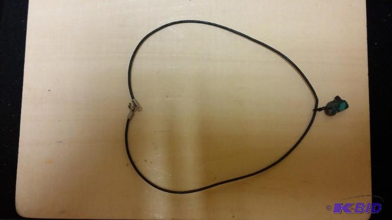 Semi Precious Stone Necklace -Raw Turquoise...