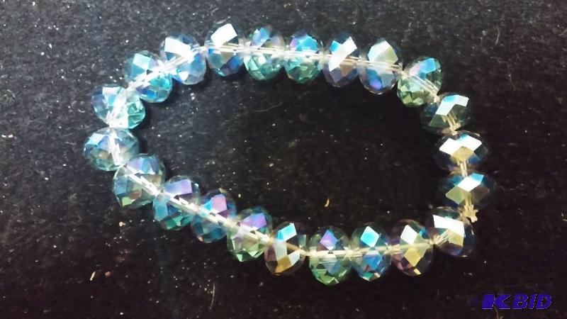 Hand Made BEAD on bracelet. The bead is handc...