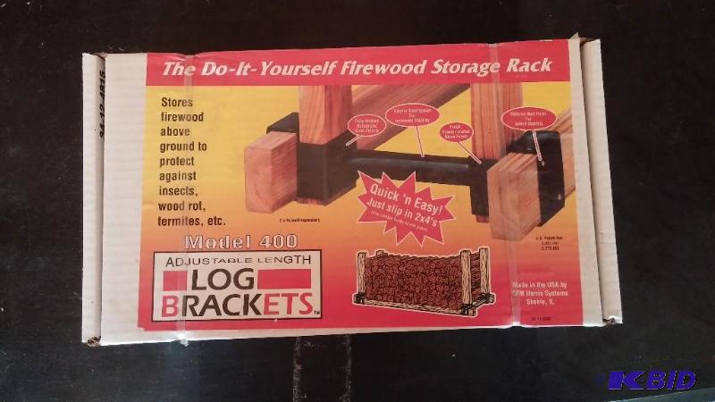 lot 24 image: Firewood Storage rack...