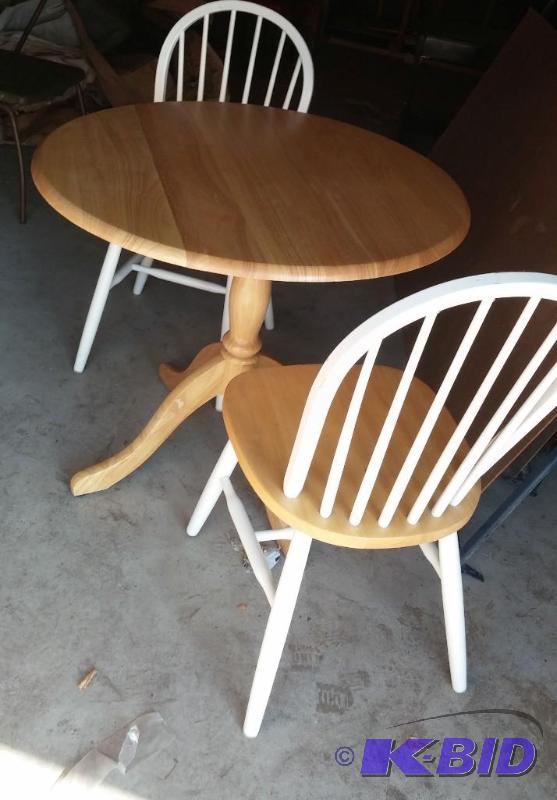 NICE Wooden table with 2 matching chairs-35&q...