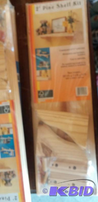 Lot of 3 Shelfs--COMPLETE-NEW IN PACKAGE...