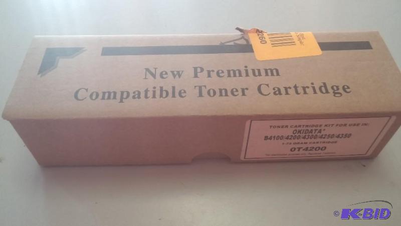 Okidata B4300 Toner Black Cartridge-retail fo...