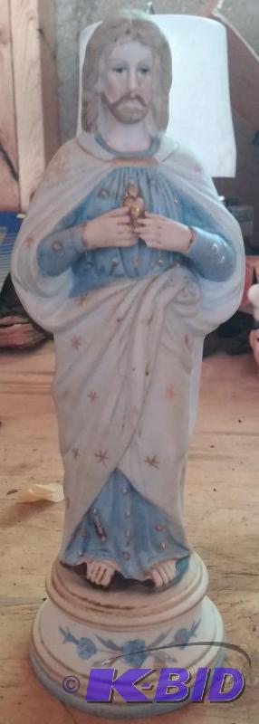 Vintage Jesus Statue 8 12 Inches...