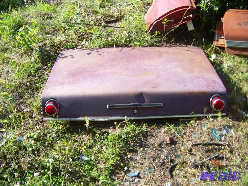 66 Impala trunk lid wKey