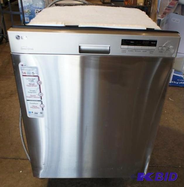 lot 9 image: New LG Dishwasher (LDS5040ST) LG dishwasher ...
