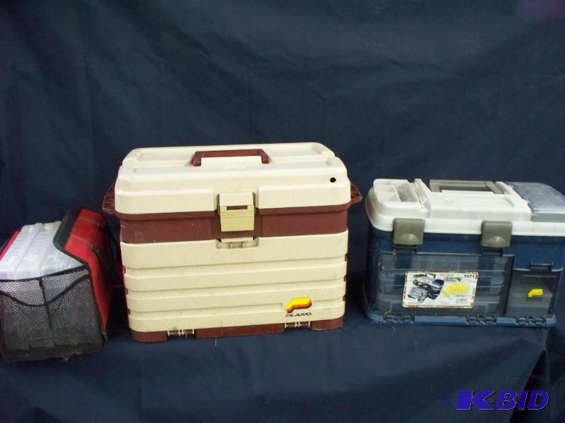 Tackle boxes...