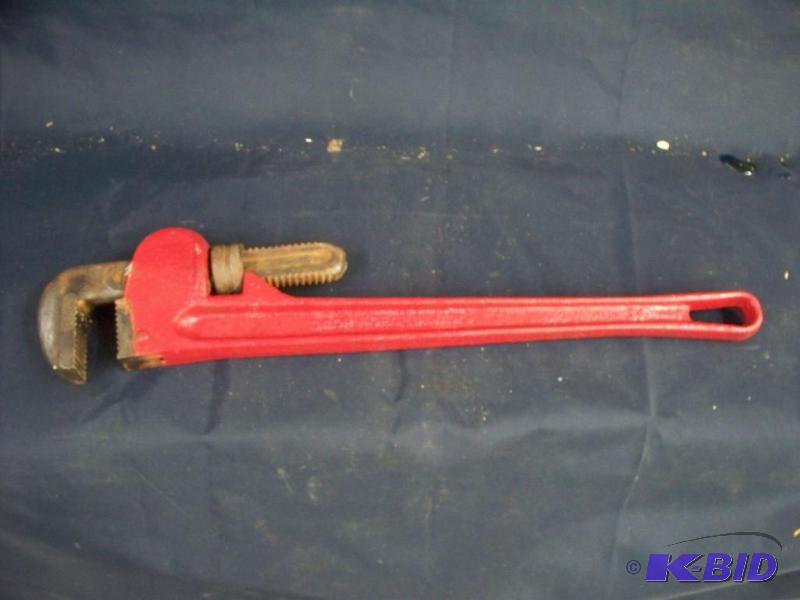 2ft pipe wrench nice shape...