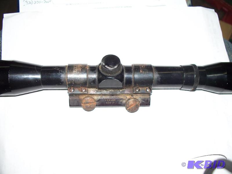 Weaver scope&nbsp good condition...