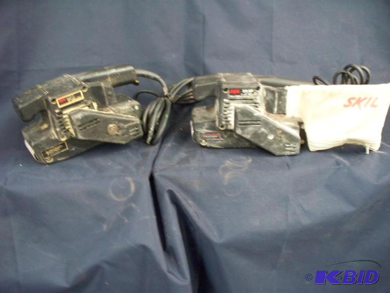 2 skil belt sanders...