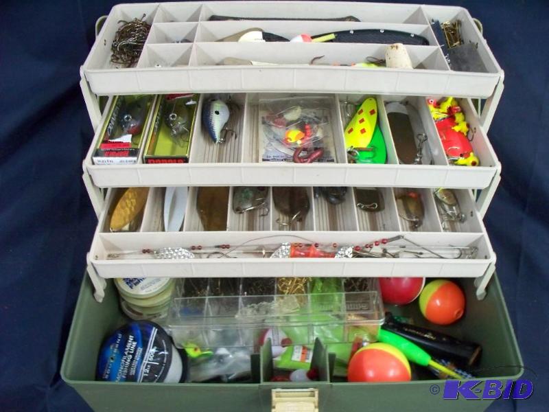 Tackle box full of tackle see pictures...