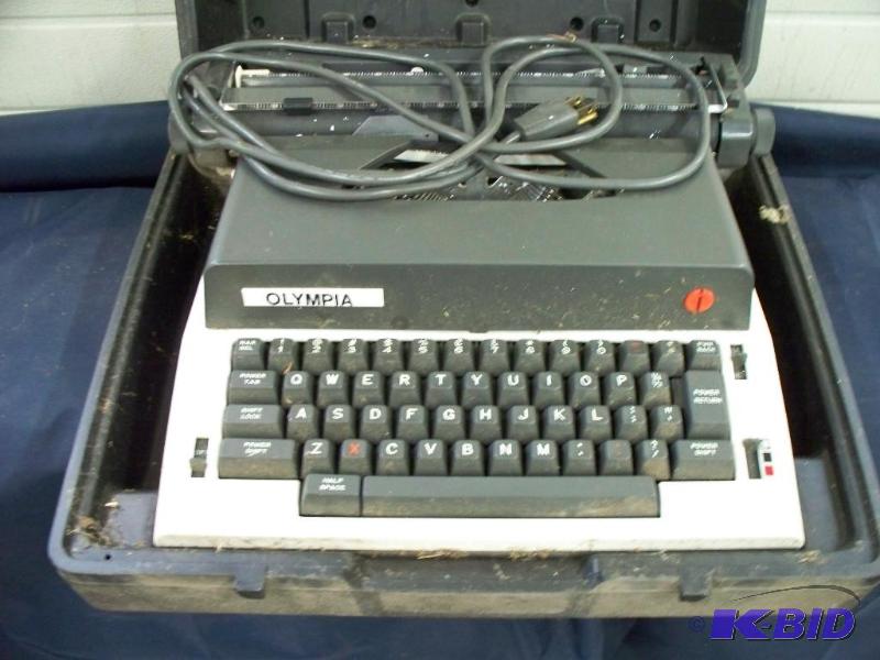 Electric type writer...