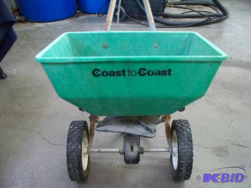 lawn seed spreader...