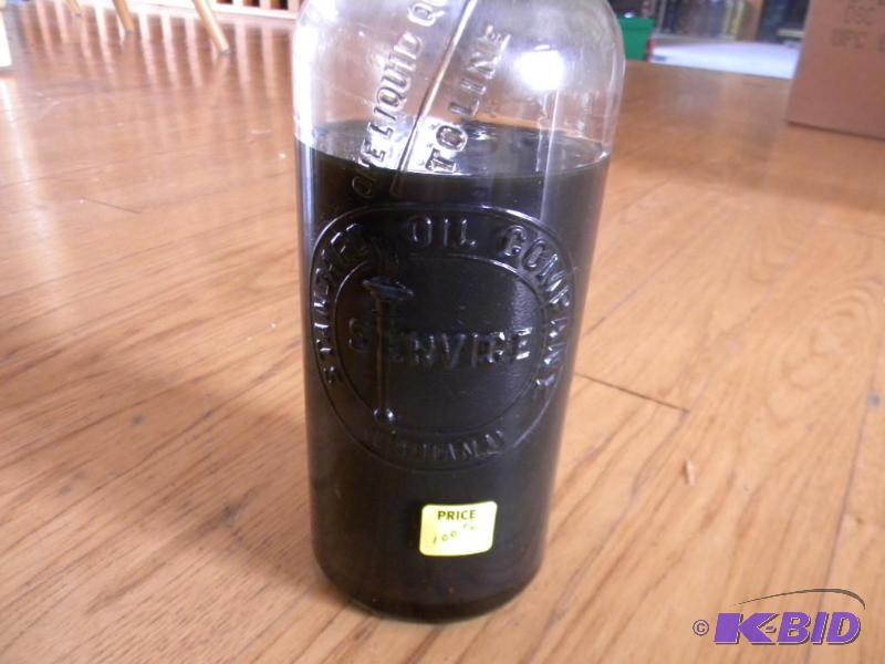 glass oil collectables