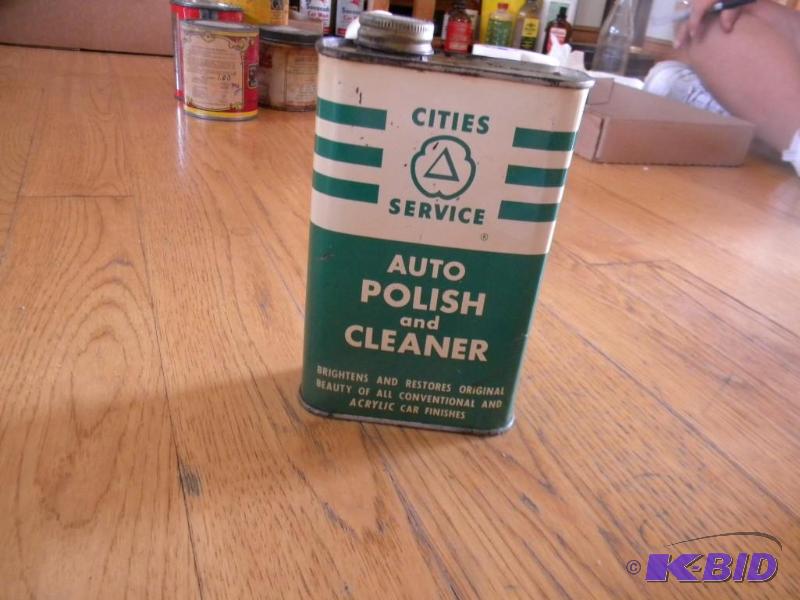 cities service autopolish can never opened...