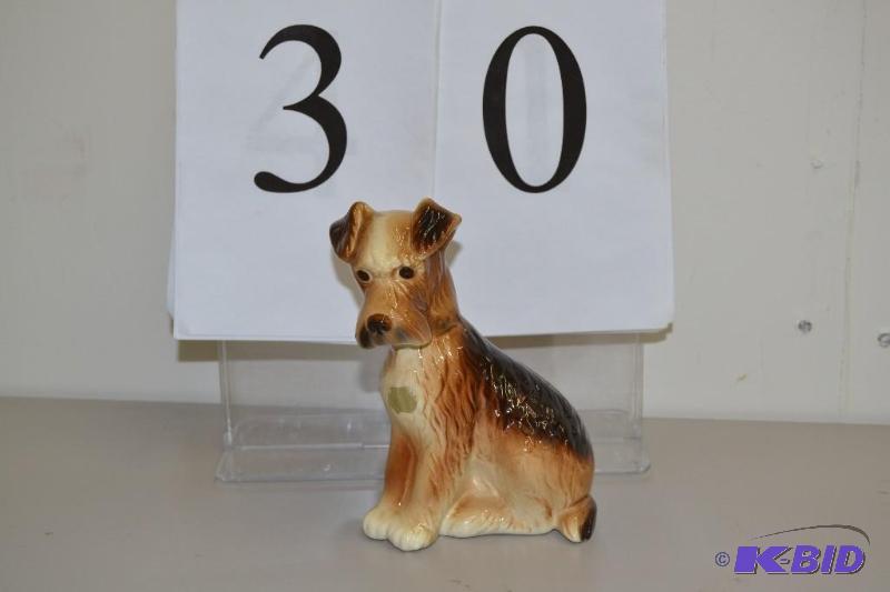 lot 30 image: Royal Copley - airdale figurine