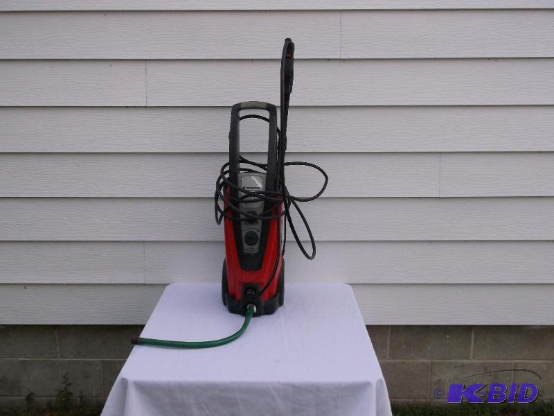 lot 63 image: Electric Clean Machine power washer 1700 psi ...