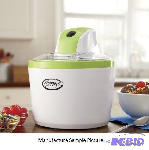 lot 125 image: Ginnys Brand Ice Cream Maker - Model SU565 -...