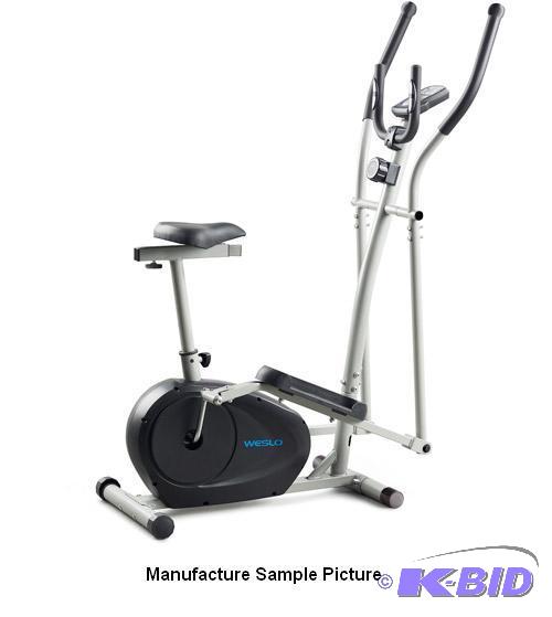 lot 154 image: Weslo Momentum G3.2 Hybrid Bike and Elliptica...