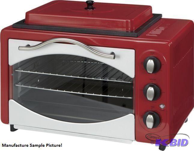 lot 158 image: 10 in 1 Ginnys Brand Toaster Oven And Rotiss...