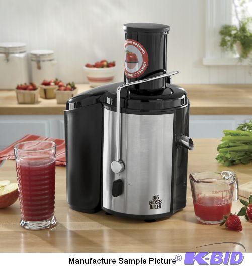 lot 162 image: Big Boss Juicer -&nbspMake all natural, whol...