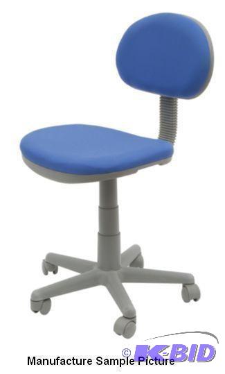 lot 185 image: Blue Task Chair - Add a pop of color to your ...