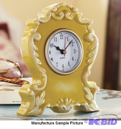 lot 215 image: Boho Clock - This eye-catching clock is adorn...