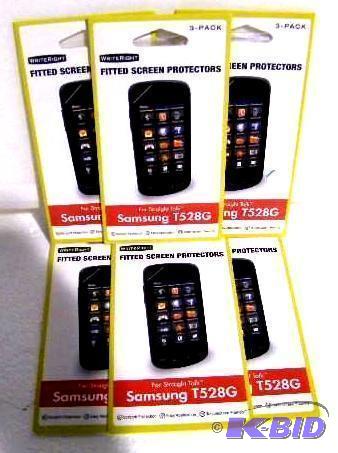 lot 220 image: Screen Protectors - (6) 3-packs of screen pro...