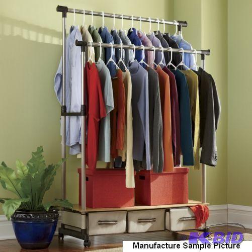 lot 34 image: Double Hanger Organizer - Perfect for so many...