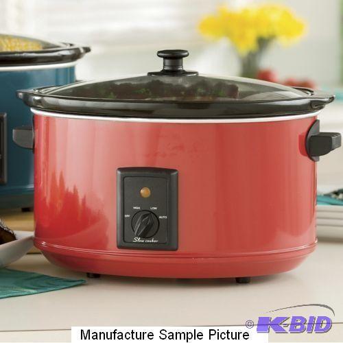 lot 55 image: Ginnys Brand Digital 8.5 Quart Slow Cooker w...