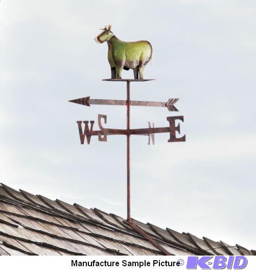 lot 94 image: Cow Weathervane with Stake -&nbspMount it on...