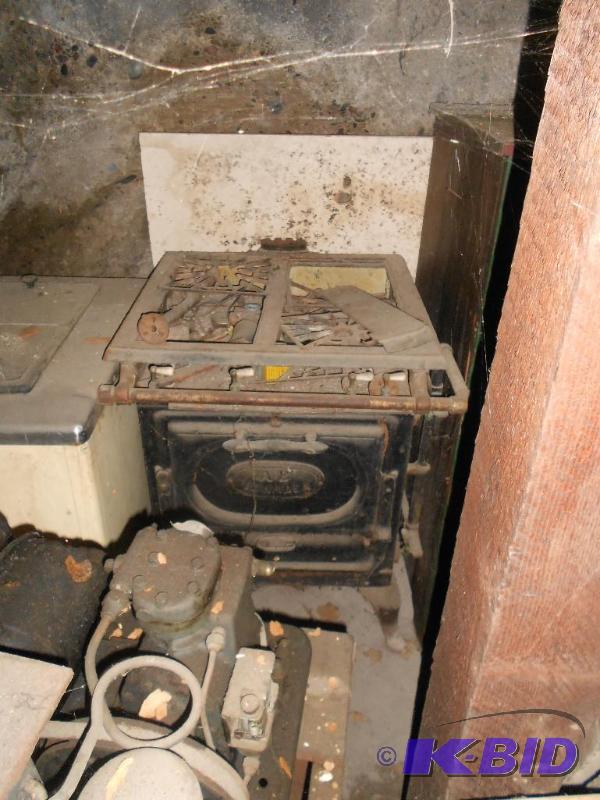Vintage Cast Iron Stove