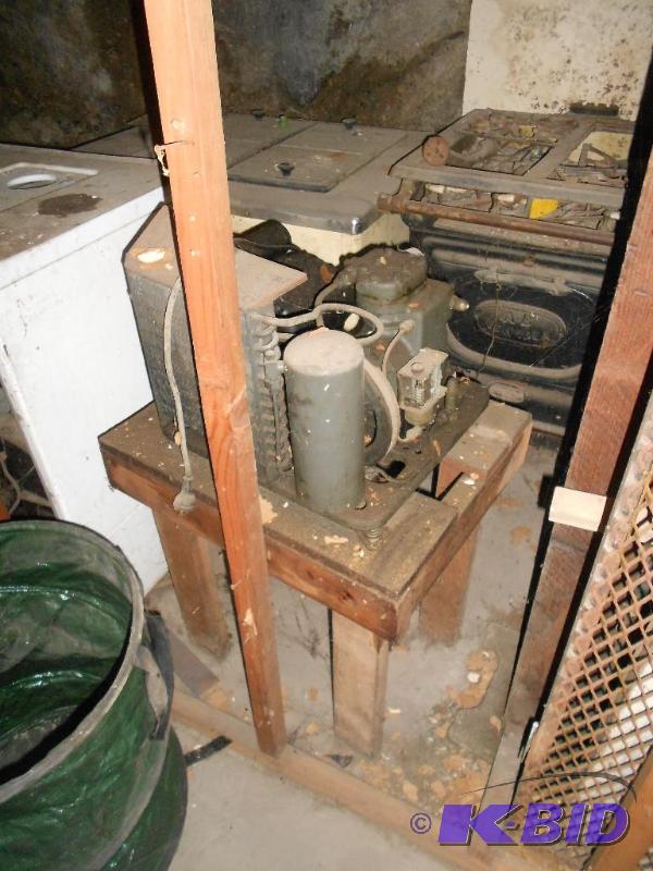 Refirgeration Compressor on Stand