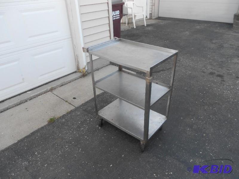 Stainless Steel Lakeside Dish Cart