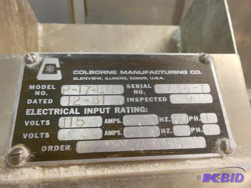 colborne dough sheeter