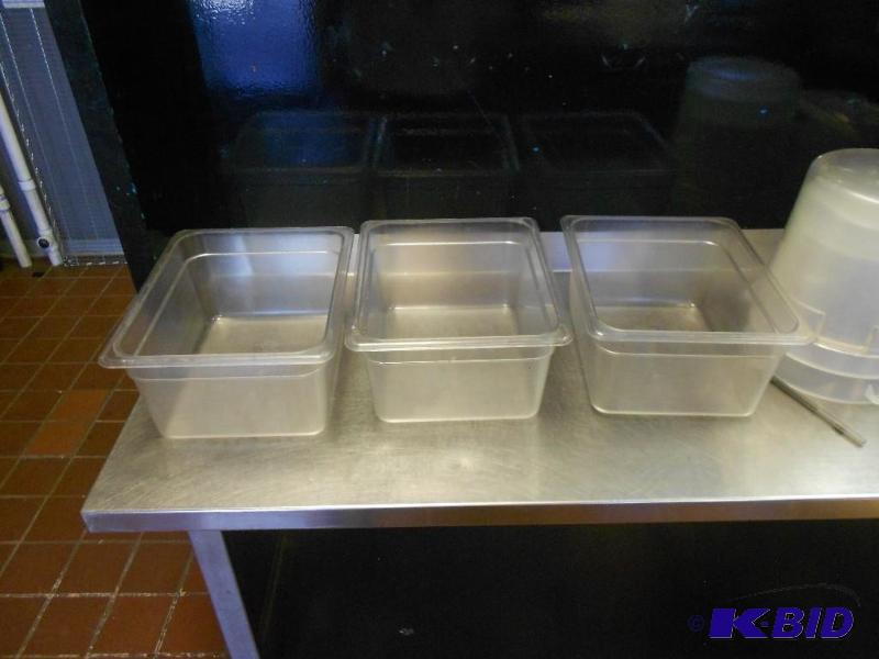 3 Cambro 12 x 6 Containers