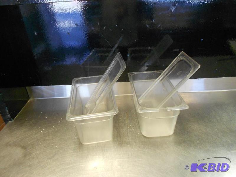 2 Cambro 13 x 6 Containers With Lids