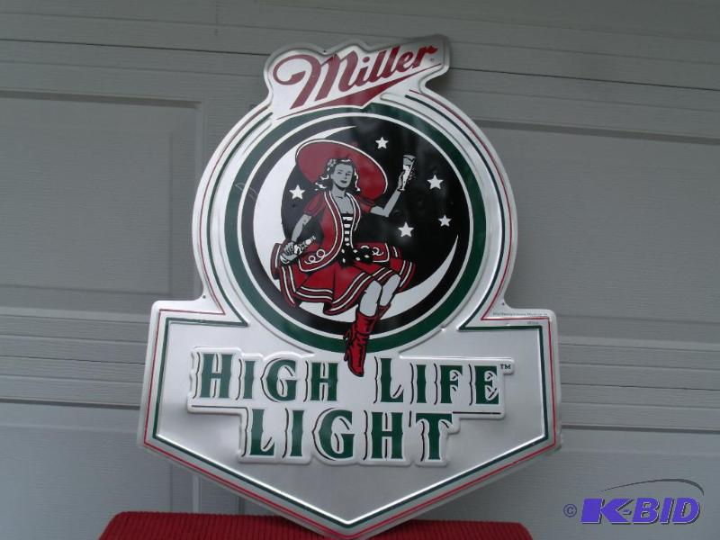 Tin Miller Beer Sign    30 x 23