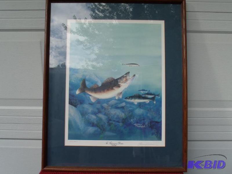 Limited Edition Walleye Print  1491000