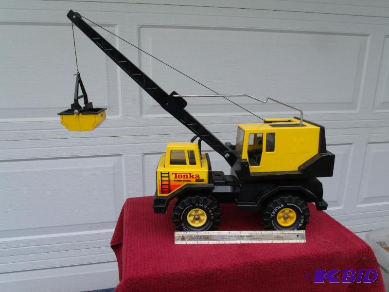 Tonka Crane Truck    Pressed Steel