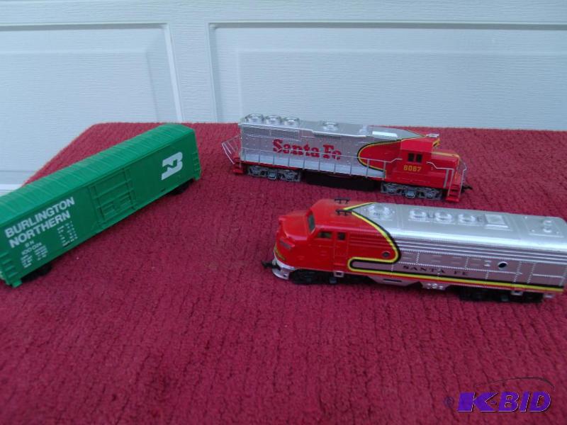 HO Engines and Car