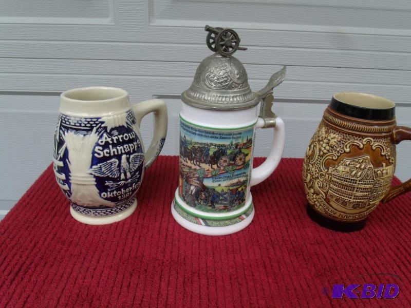 Collectible Steins  Lot3