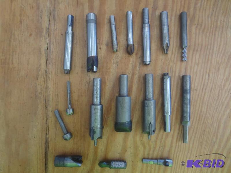 Selection Of Various End Mills...