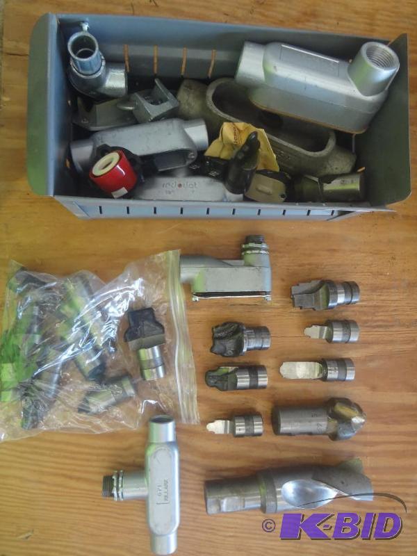 Large Lot Of Various Style &amp Sized End Mi...