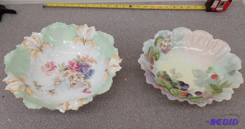 Vintage Bowl&nbsp 11&quot Floral Print 9 1...