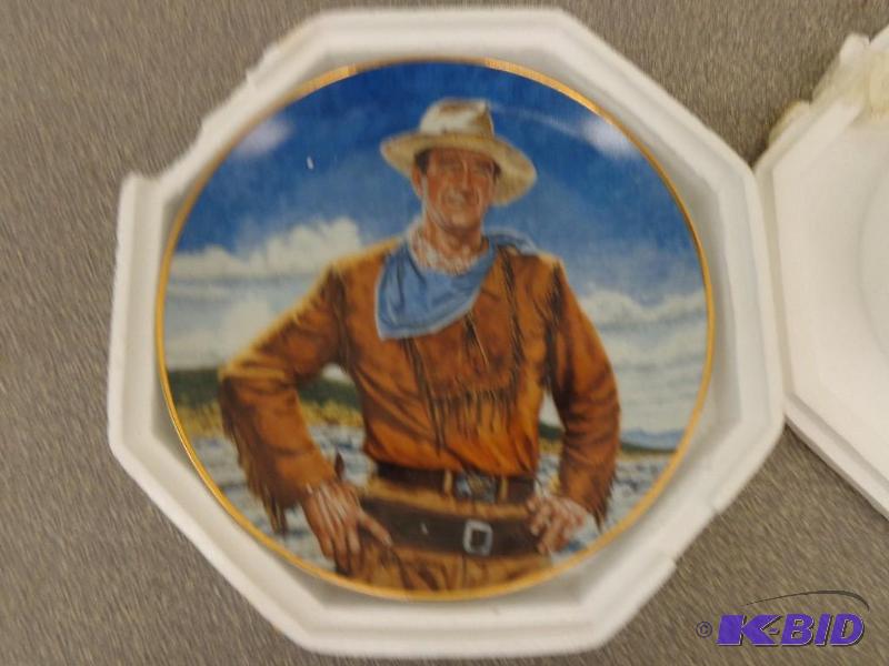 Collector John Wayne Plate The Duke By Frankl...