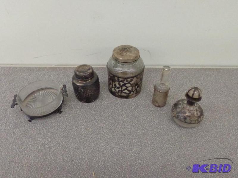 Sterling Silver Container and Wraps 3 Wrapped...